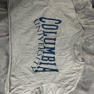trdmrk Columbia University Crop Tee